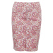 Růžová dámská vzorovaná džínová sukně ORSAY