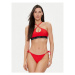 Calvin Klein Swimwear Vrchný diel bikín KW0KW02426 Červená