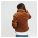 Bunda Urban Classics Ladies Corduroy Puffer Jacket Brown