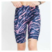 Šortky Urban Classics Ladies Tie Dye Cycling Shorts Navy/ Pink