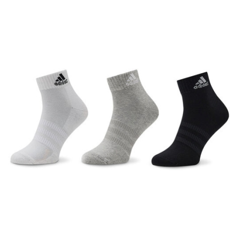 Adidas Súprava 3 párov kotníkových ponožiek unisex Cushioned Sportswear IC1281 Farebná