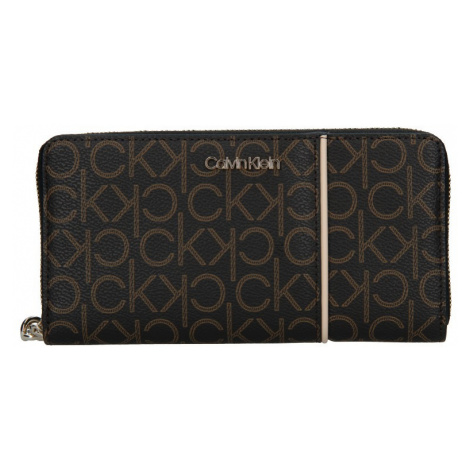 Dámska peňaženka Calvin Klein Wall - tmavo hnedá