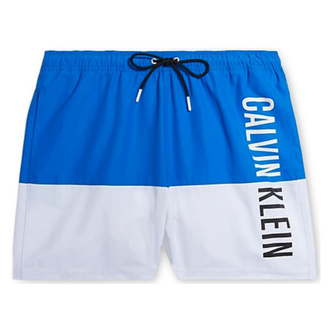 Calvin Klein Jeans  km0km00796-c4x blue  Šortky/Bermudy Modrá