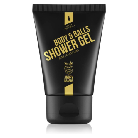 Angry Beards Urban Twofinger Shower Gel energizujúci sprchový gél