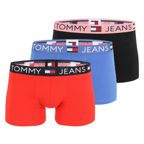 Tommy Jeans Boxerky  modrá / červená / čierna / biela Tommy Hilfiger