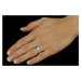 Snubný strieborný prsteň AVERY v prevedení bez kameňa pre mužov aj ženy
