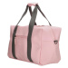 Ružová vodeodolná dámska víkendová taška &quot;Trip&quot; - veľ. M
