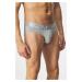 3 PACK Slipy Calvin Klein Steel Cotton