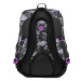 BAGMASTER - Študentský batoh ENERGY 9 A VIOLET/GRAY/BLACK