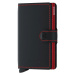 Secrid Miniwallet Matte Black&Red