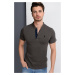 T8560 DEWBERRY T-SHIRT-KHAKI