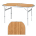 Kempingový stôl KING CAMP Bamboo 120 x 80 cm