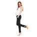 Čierne tehotenské nohavice 0135