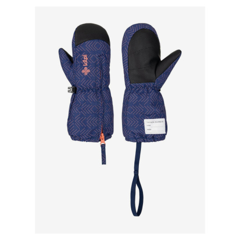 Tmavomodré detské lyžiarske rukavice Kilpi PALMER
