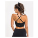 Vilgain Cotton Bralette – jet black