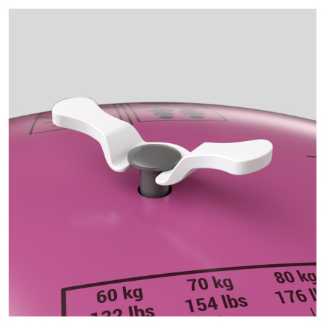 Odolná gymnastická lopta veľkosť 3 / 75 cm - ružová DOMYOS