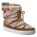 Dámske zimné topánky členkové MOON BOOT Pulse Mid Wool sand off white