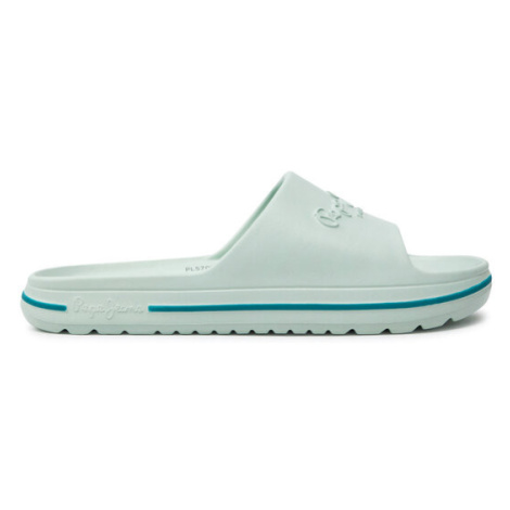 Pepe Jeans Šľapky Beach Slide W PLS70131 Zelená