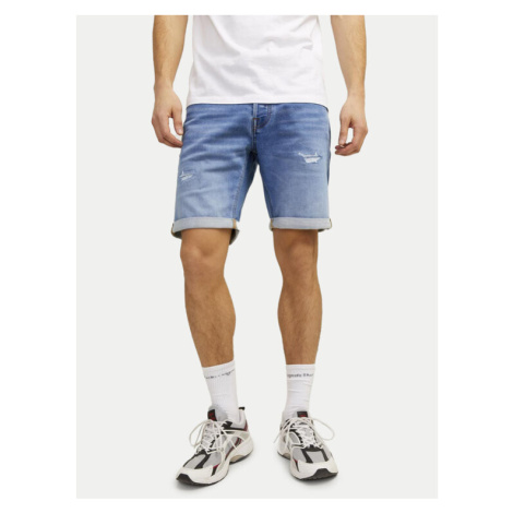 Jack&Jones Džínsové šortky Rick Icon 12249208 Modrá Regular Fit Jack & Jones