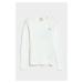 SVETER GANT STRETCH COTTON CABLE C-NECK EGGSHELL