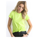 Basic Lime T-Shirt by Peachy