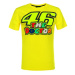 Valentino Rossi pánske tričko yellow Classic The Doctor 2019