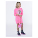 Billieblush Úpletové šaty U12756 Ružová Regular Fit