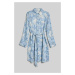 ŠATY GANT REL MAGNOLIA PRINT SHIRT DRESS DOVE BLUE