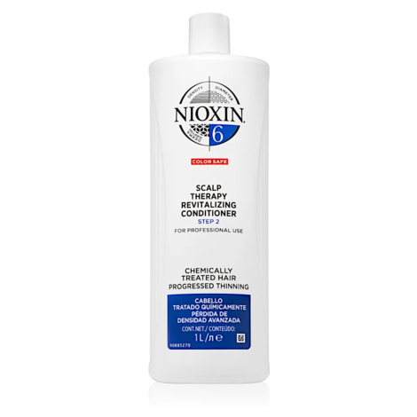 Kondicionér pre silne rednúce chemicky ošetrené vlasy Nioxin System 6 Conditioner - 1000 ml (815