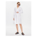 Calvin Klein Košeľové šaty K20K205245 Biela Regular Fit
