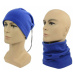 Sulov Multifunkční šátek 2v1 Fleece modrý