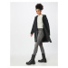 Calvin Klein Jeans Prechodný kabát  čierna / biela
