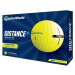 TaylorMade Distance+ Yellow Standard Golfové lopty