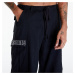 Kalhoty PLEASURES Visitor Wide Cargo Pants Black