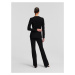 Karl Lagerfeld Nohavice 'Tailored Punto'  čierna
