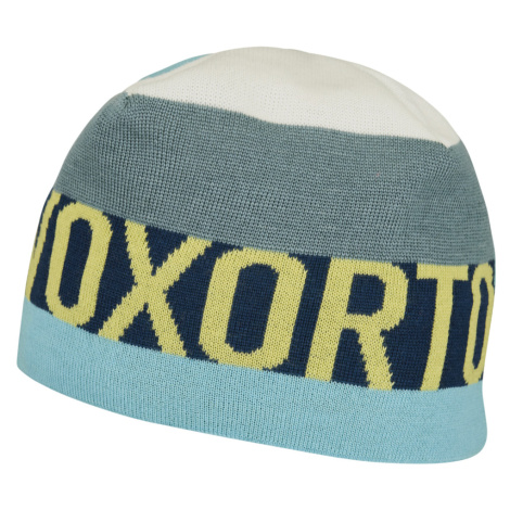 Čiapka Ortovox Patchwork Beanie Obvod hlavy: univerzálny cm / Farba: svetlomodrá