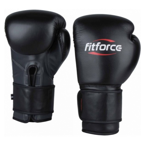 Fitforce PATROL Tréningové boxerské rukavice, čierna, veľkosť