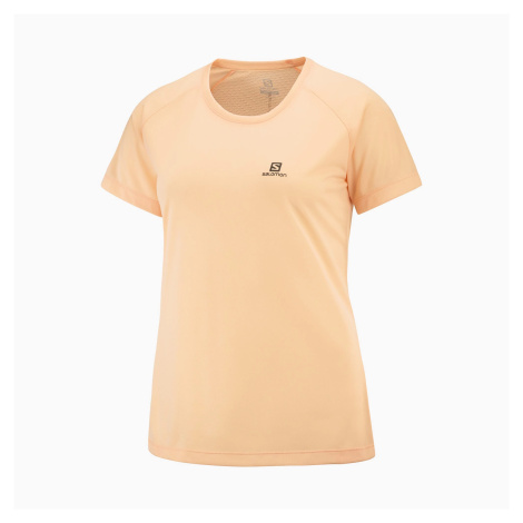 Dámské tričko Salomon Cross Rebel SS Tee Apricot Ice