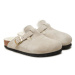 Birkenstock Šľapky Boston Shearling Leve 1026192 Biela