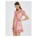 Light Pink Floral Wrap Dress TALLY WEiJL - Women