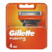 GILLETTE Fusion5 náhradné holiace hlavice 4 ks
