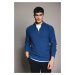 DEFACTO Standard Fit Half Zipper Waffle Sweater