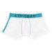 Pánske boxerky High emotion white-turq - CORNETTE