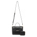 Miss Lulu dámska kabelka a peňaženka Diamond LT2201 - čierna