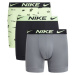 Nike DRI-FIT ESSENTIAL MICRO BOXER BRIEF 3PK Pánske boxerky, svetlo zelená, veľkosť