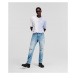 Džínsy Karl Lagerfeld Jeans Klj Tapered Denim Bright Blue