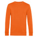 B&amp;C Unisex tričko s dlhým rukávom WU31B Pure Orange