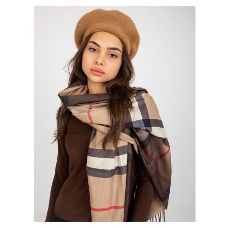 Women's winter hat camel beret