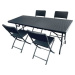 La Proromance Folding Table R180 + 4 ks Folding Chair R41