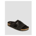 Dámske čierne šľapky Birkenstock Kyoto Nubuck Leather Narrow